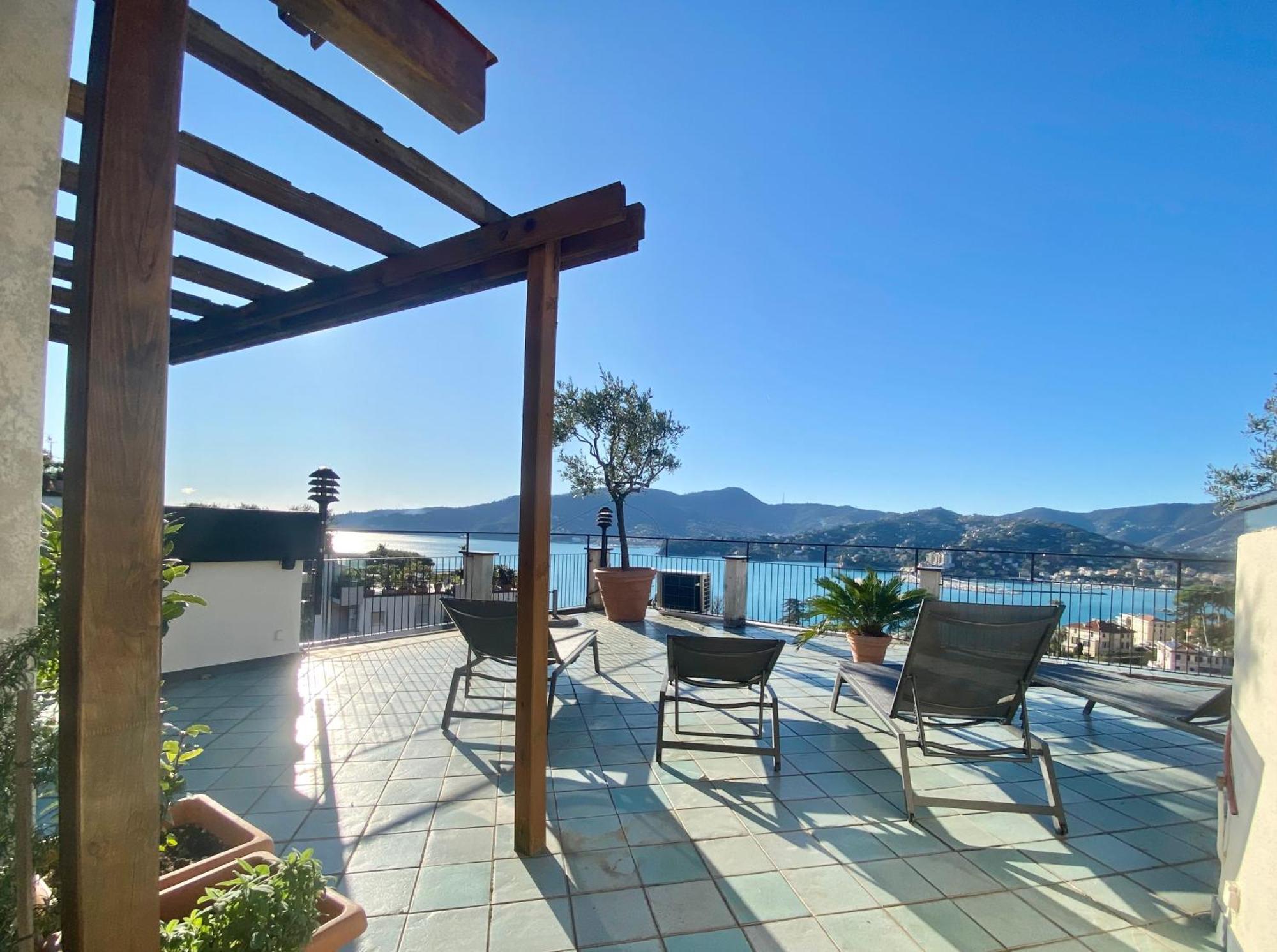 ראפאלו Welcome Riviera - Paradiso 12-Ultimo Restauro Nel 2025-Vista Mare Stupenda-Balcone Con Vista Meravigliosa Piu' Terrazza Solarium Sovrastante Di 70 Mq Esterna מראה חיצוני תמונה